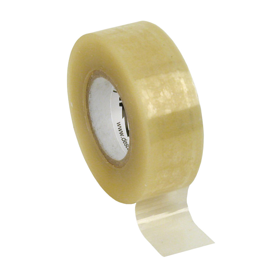 Desco 81221 ESD Cellulose Tape, Clear, 3/4" x 36 Yards, 1" Core