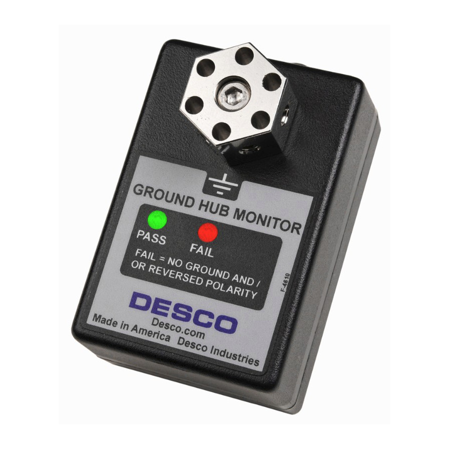 Desco 19219 Ground Hub Monitor