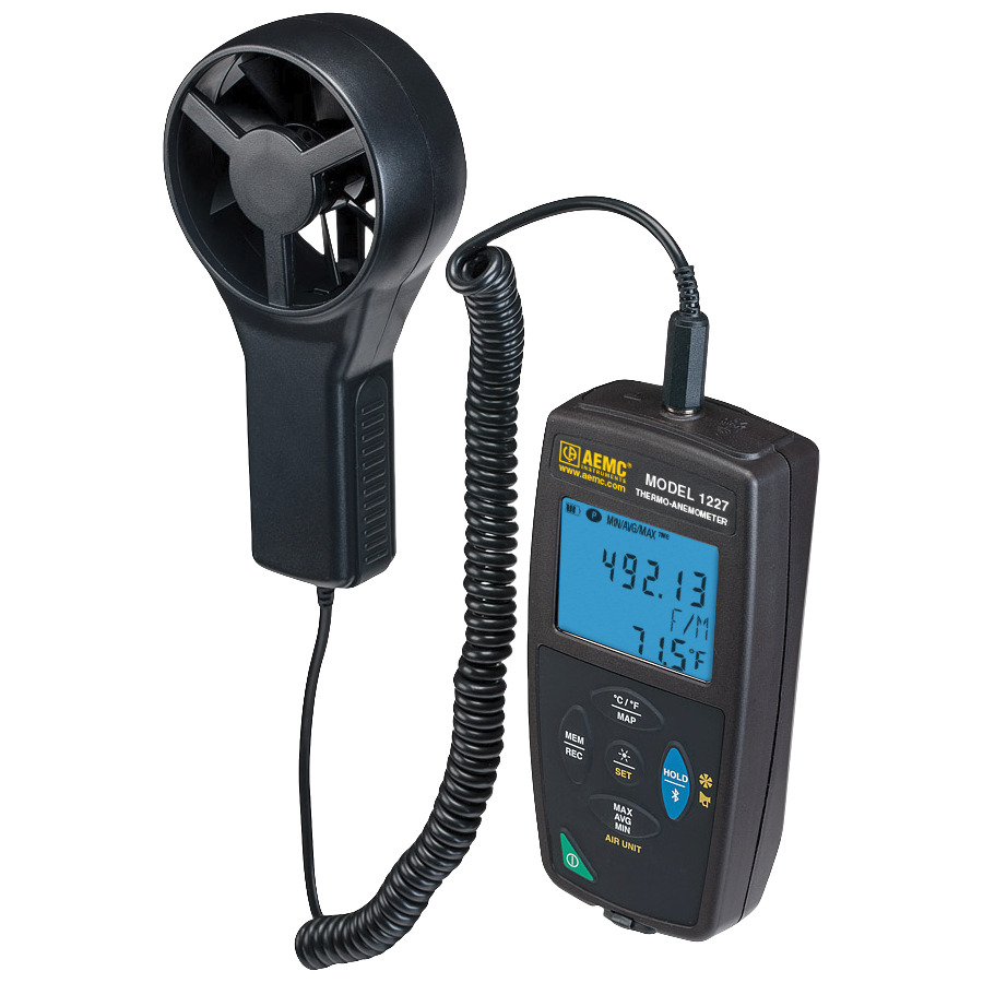 AEMC Instruments 1227 Thermo-Anemometer Datalogger Model 1227