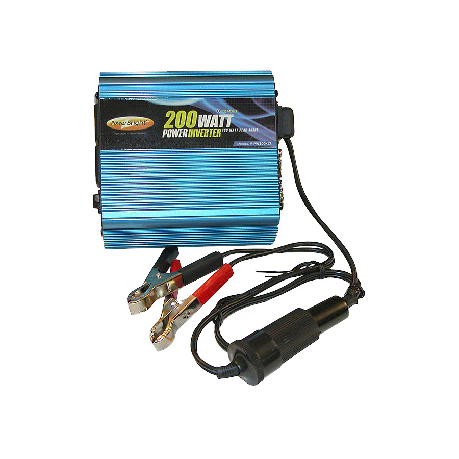 AEMC Instruments 2135.43 Inverter, 12VDC/120VAC 200W, Vehicle Use, For Ground Testers, Ohmmeters