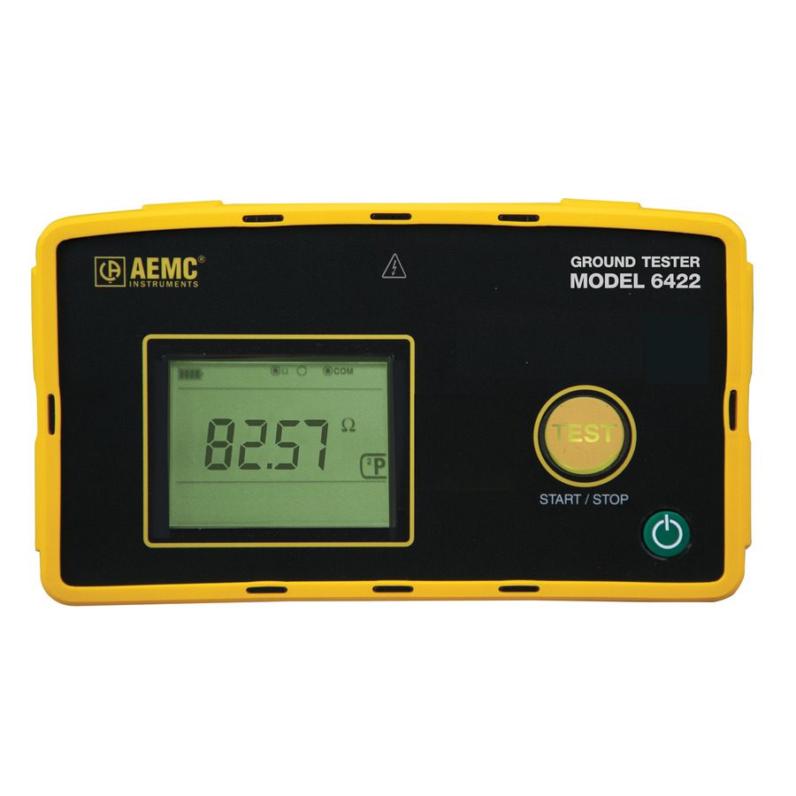 AEMC Instruments 6422 Ground Resistance Tester Model 6422 (Digital, 3-Point)