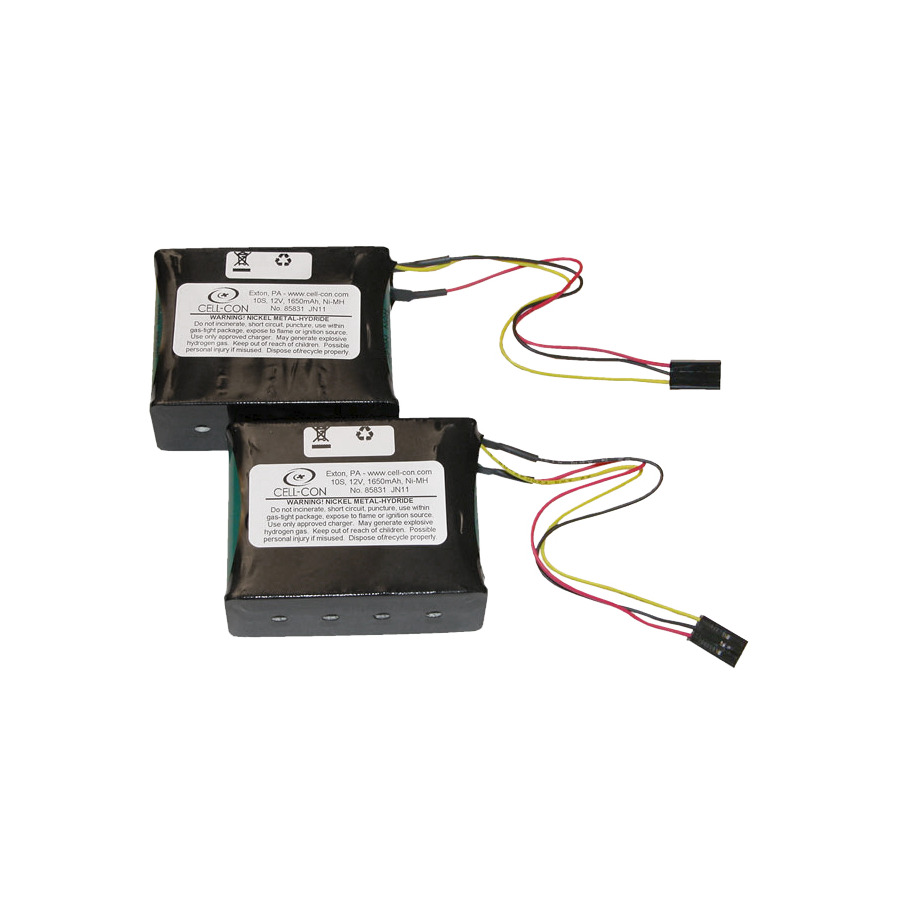 AEMC Instruments 2136.78 Battery Replacement, Set of 2, 12V NiMH Rechargeable for DTR Model 8510