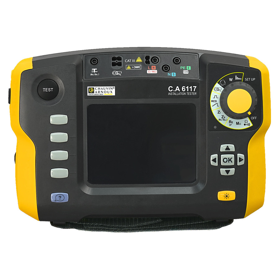 AEMC Instruments C.A 6117 Multi-Function Installation Tester (US) includes DataView Software