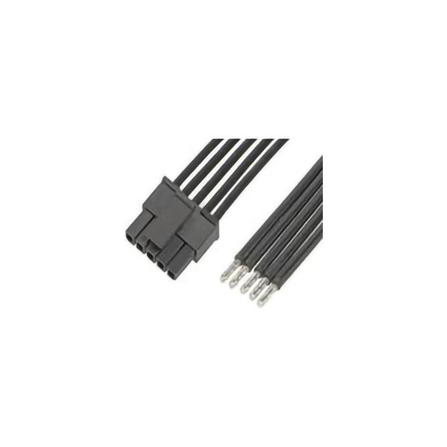 Molex 214751-1052 DC Power Cords Micro-Fit 3.0 Sr R-S 5 Circuit, 300 mm, Sn