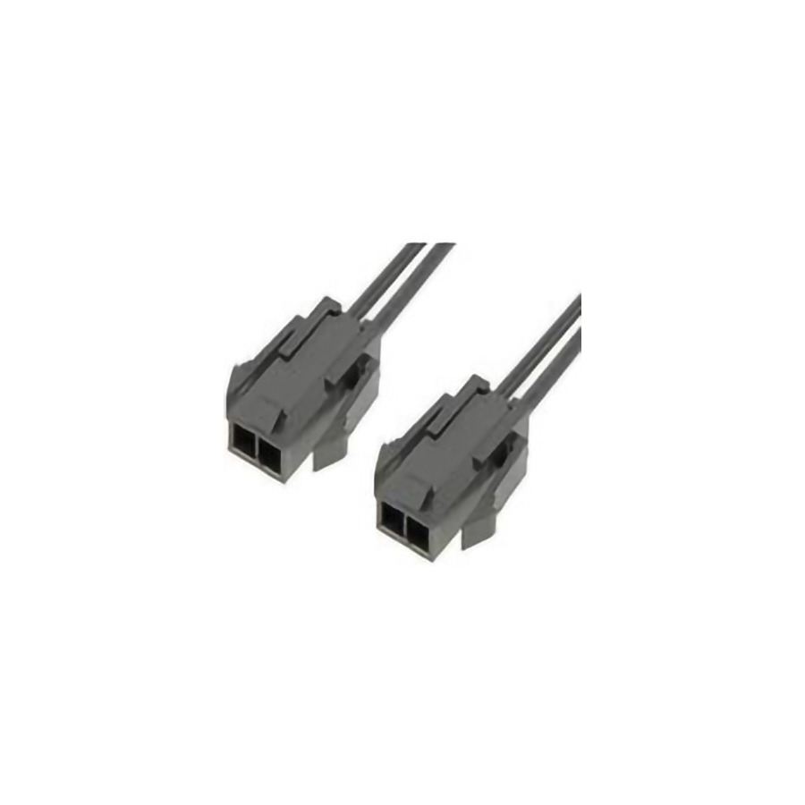 Molex 214752-2021 DC Power Cords Micro-Fit 3.0 Sr P-P 2 Circuit, 150 mm, Au