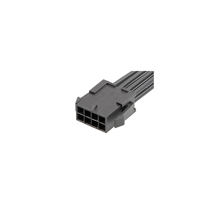 Molex 214757-1081 DC Power Cords Micro-Fit3.0 P-P 8 Circuit 150mm, Sn