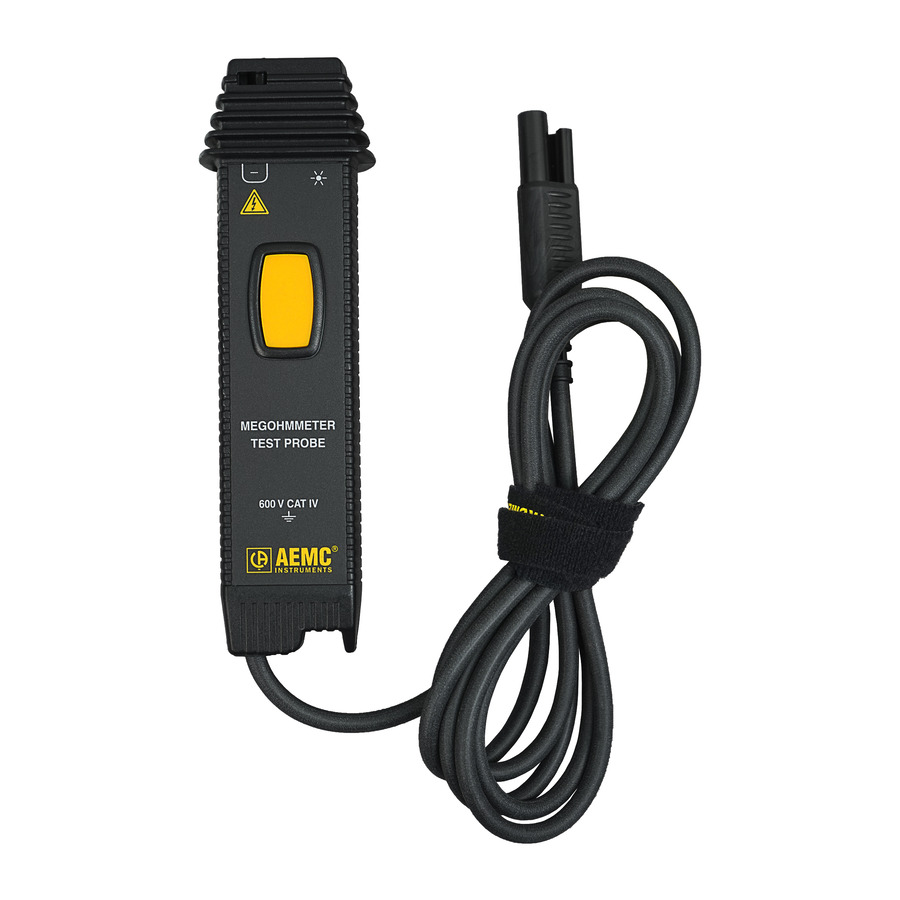 AEMC Instruments 2155.75 Test Probe, Megohmmeter Models 6522-6536, 6116N, 61117, 600V CAT IV