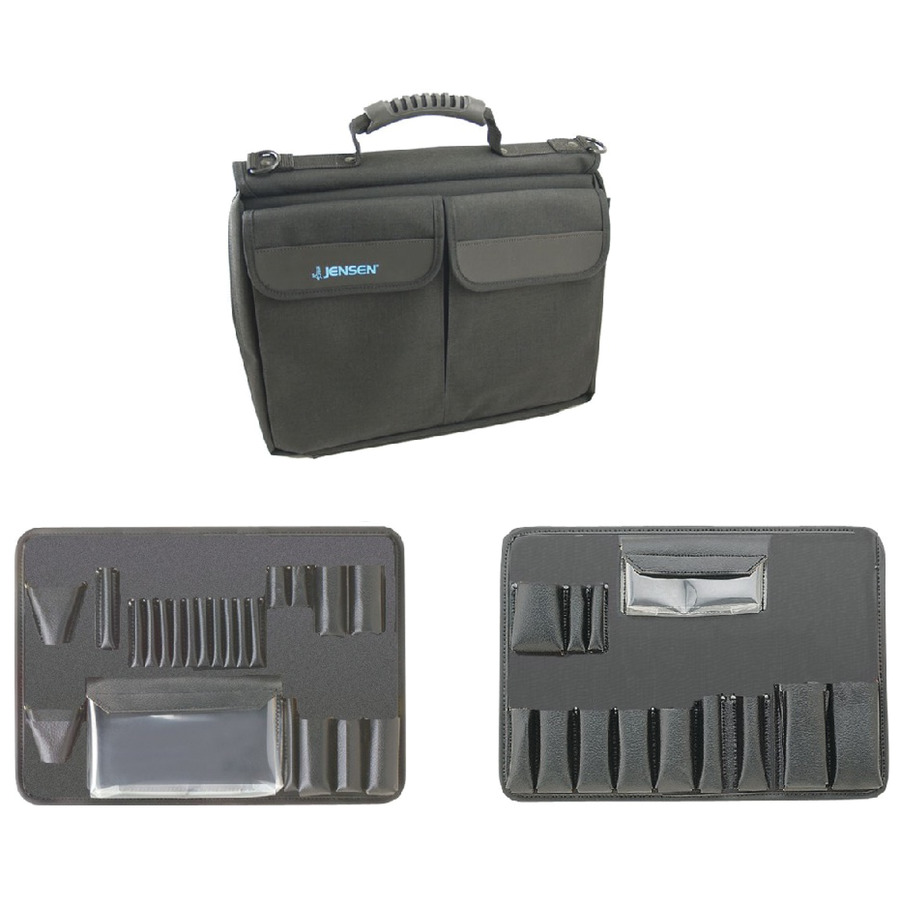 Jensen Tools 216-030 Single Black Ballistic Case with Pallets only for JTK-2900