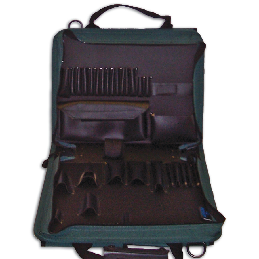 Jensen Tools 216-036 Single Gray Cordura Case, with pallets only