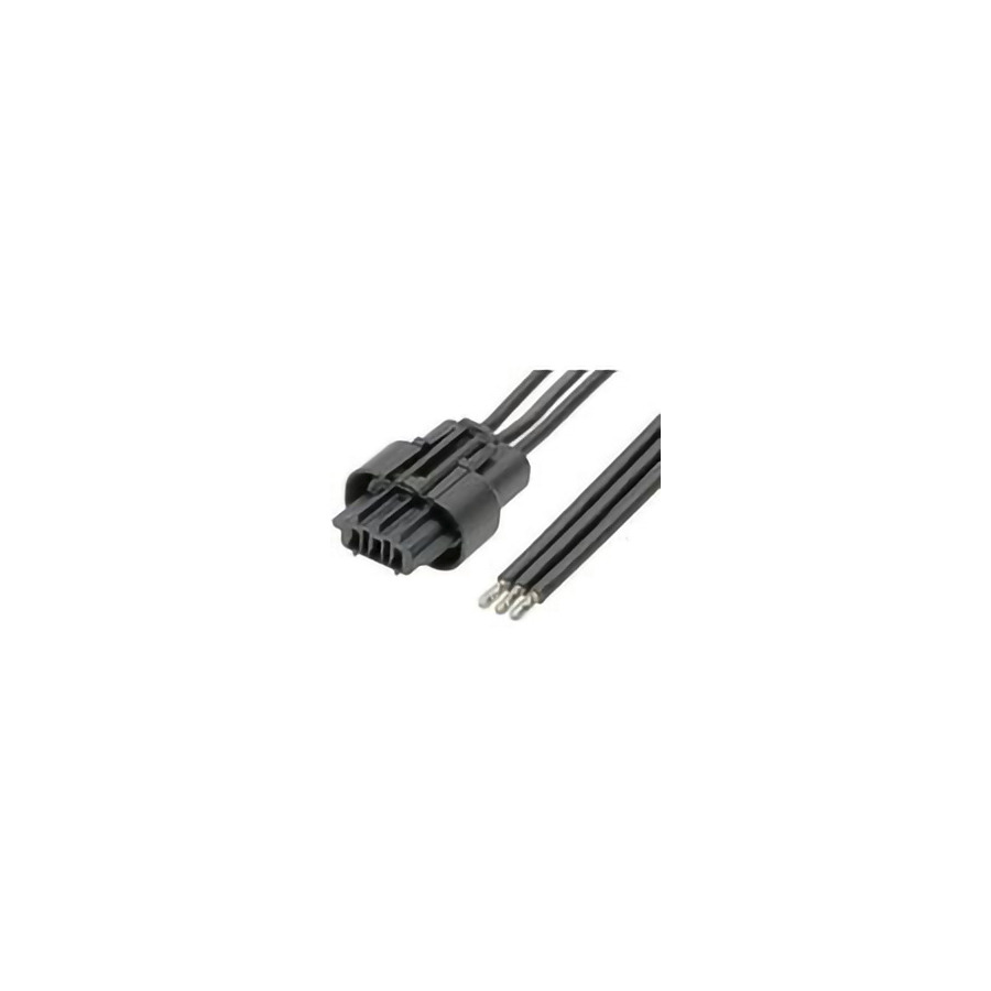 Molex 216621-1031 DC Power Cords Squba3.6 R-S 3 Circuit, 150mm, Sn