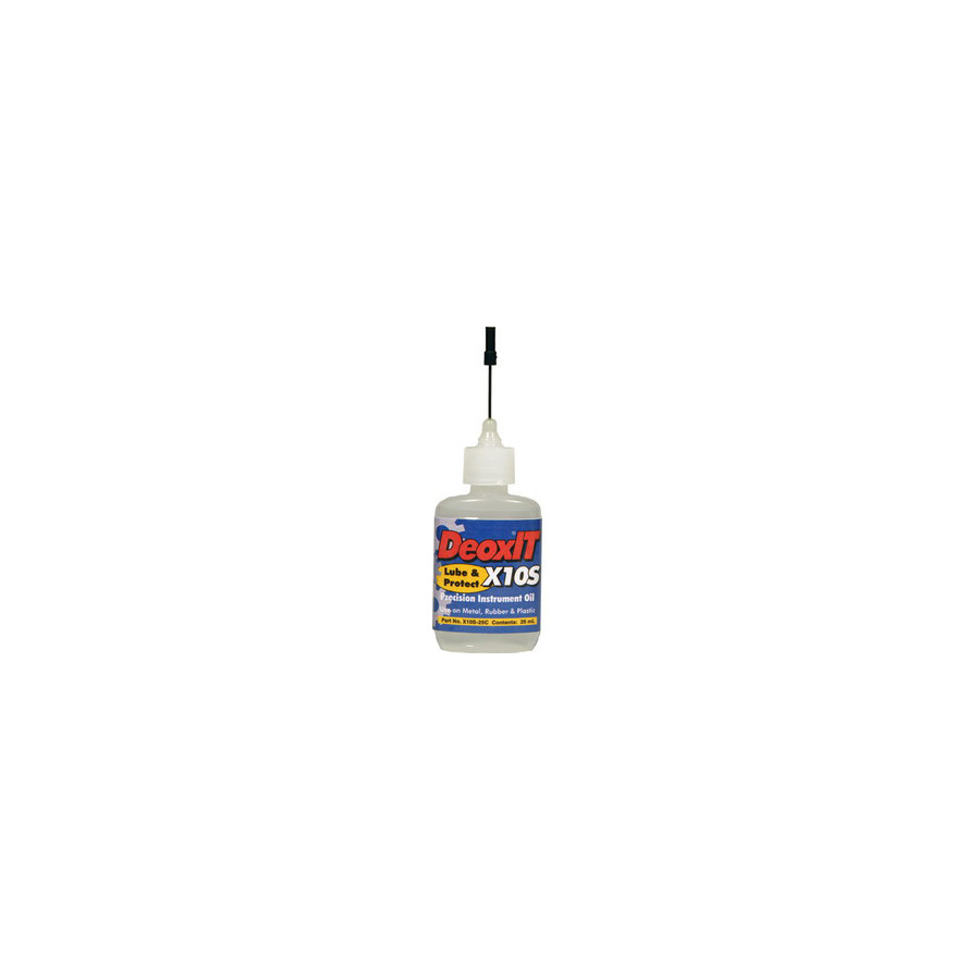 Caig Labs X10S-25C DeoxIT X10S Precision Instr. Oil 25mL Needle Bottle