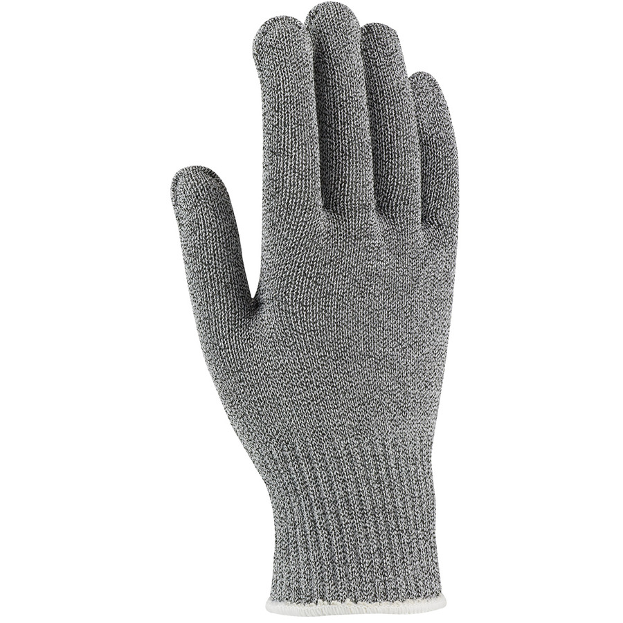 Kut Gard 22-760GL Gloves, Cut Resistant, Seamless Knit, Dyneema Blended, Antimicrobial, Medium Weight, Gray, L