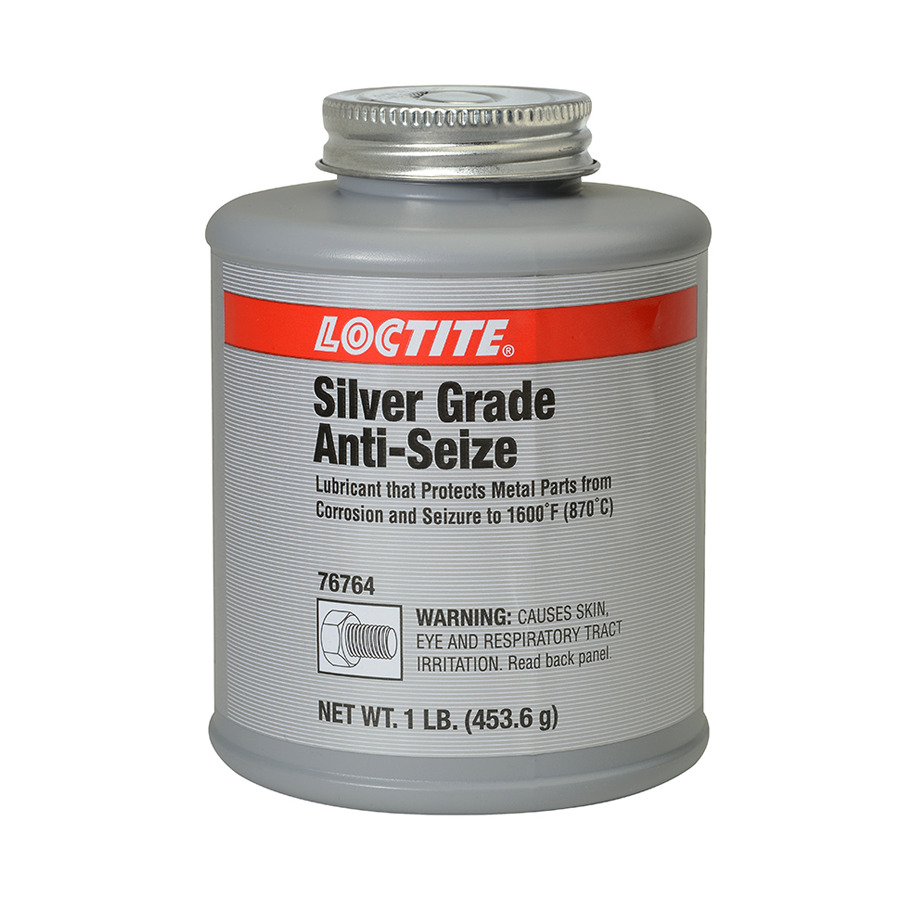 Loctite 235005 Anti-seize Lubricant, Silver Grade, 1 Lb Brush Top