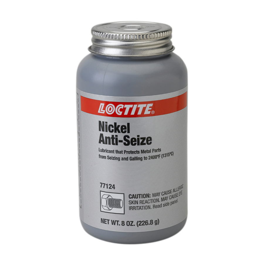 Loctite 235028 Nickel Anti-Seize Lubricant, 8 oz. Brush Top Bottle