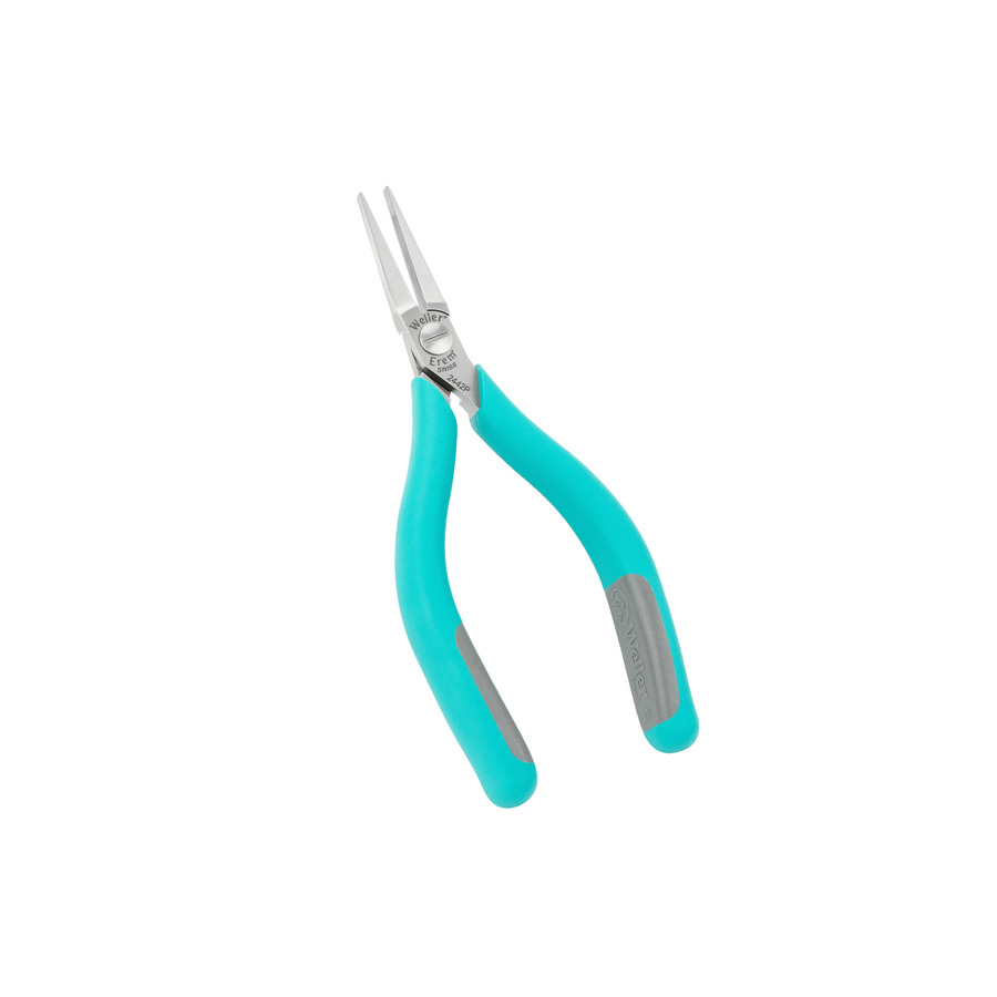 TestEquity: Weller Erem 2442P Pliers, Flat Nose, Smooth Jaws, ESD