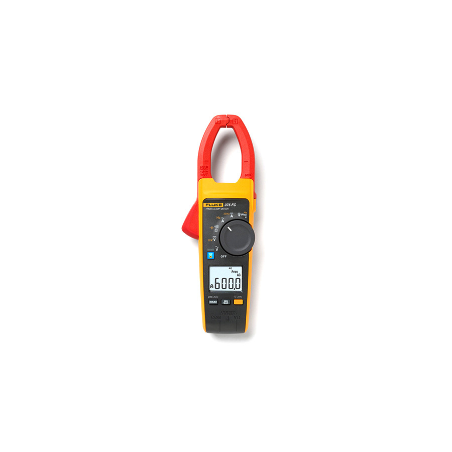 Fluke FLUKE-375 FC AC/DC Clamp Meter, True-rms, 600A, 1000V, Logging, 370-FC Series