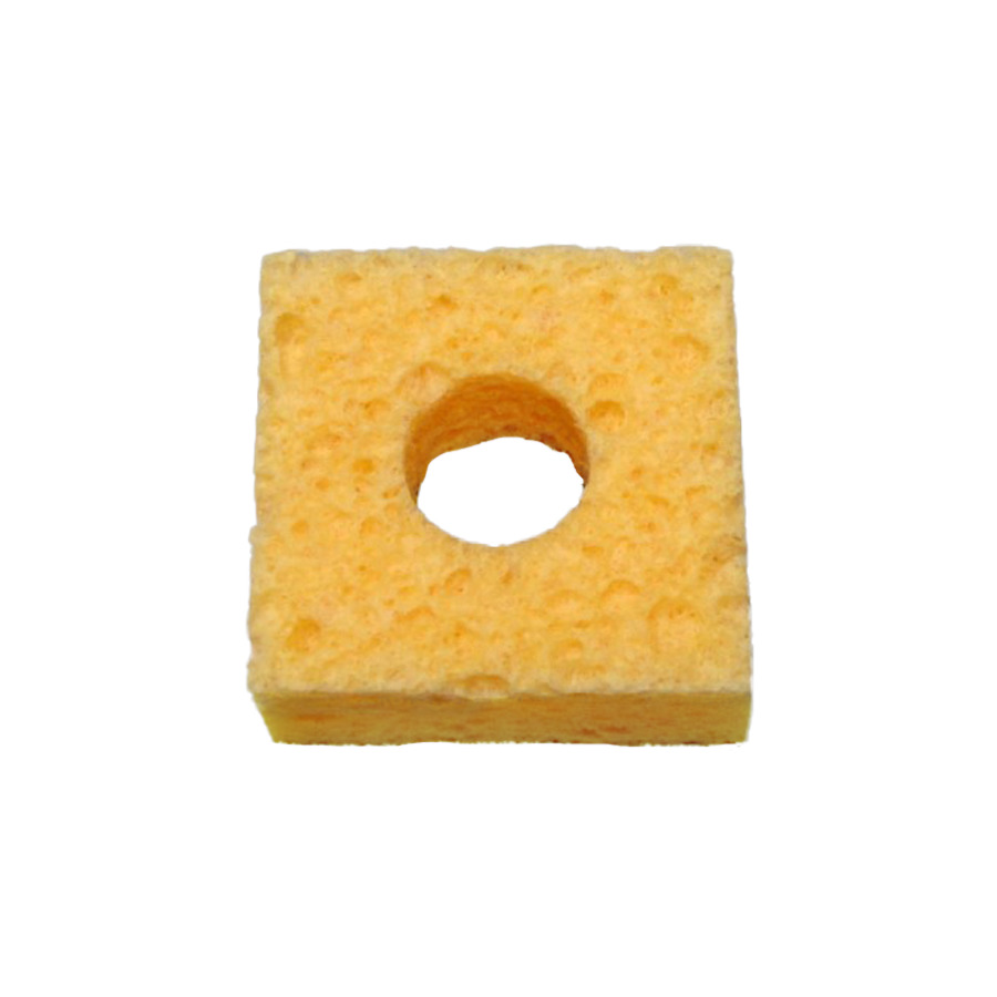 SIR Sponges S413-P10 Soldering Sponge, 1.6" x 1.6" x 5/8", Center hole, PKG-10