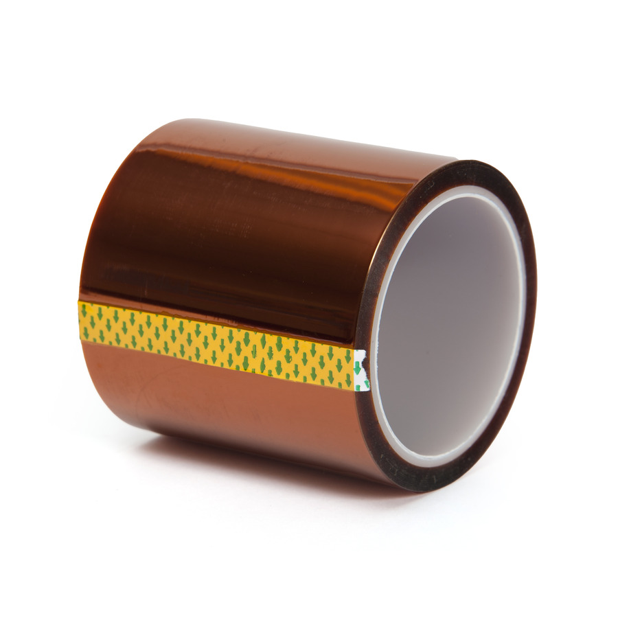 Techni-Pro 247ST4000 Kapton Tape, 4"x36 Yds, 3" Core, 2.5 mil, Silicone Adhesive