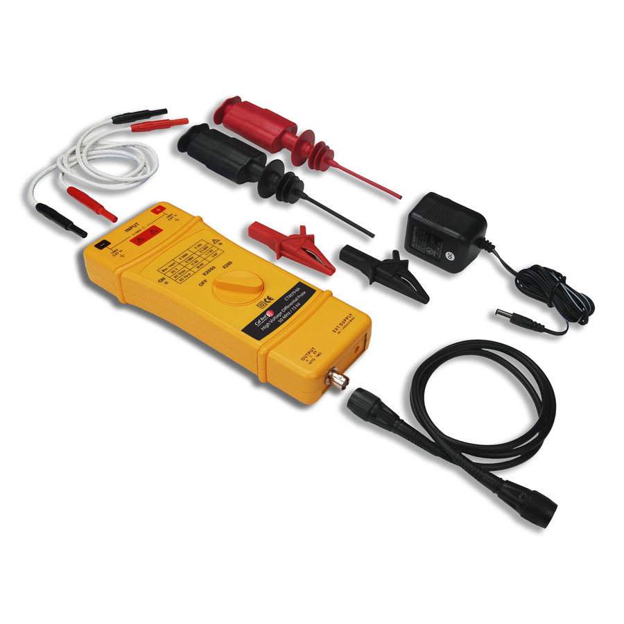 Cal Test Electronics CT4079-NA Differential Probe Kit, 50MHz, 3 kV, 200x/2000x, Adapter