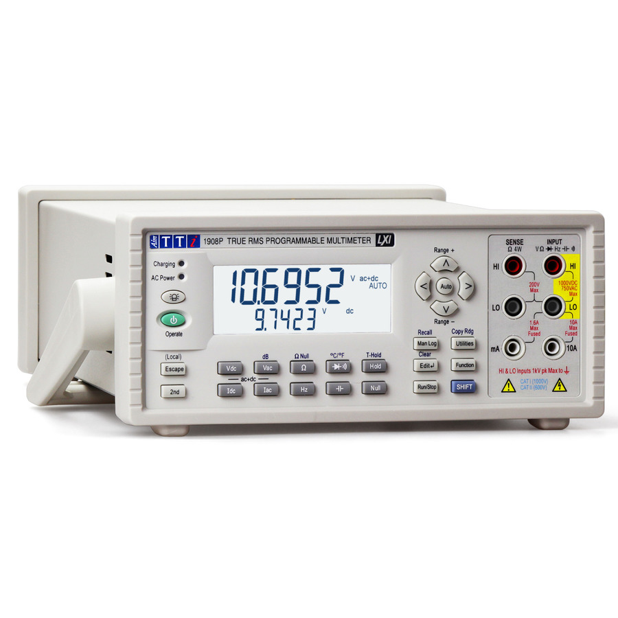 Aim-TTi 1908P Dual-Measurement Multimeter, AC/DC, 5.5 Digit, USB/RS232/LXI
