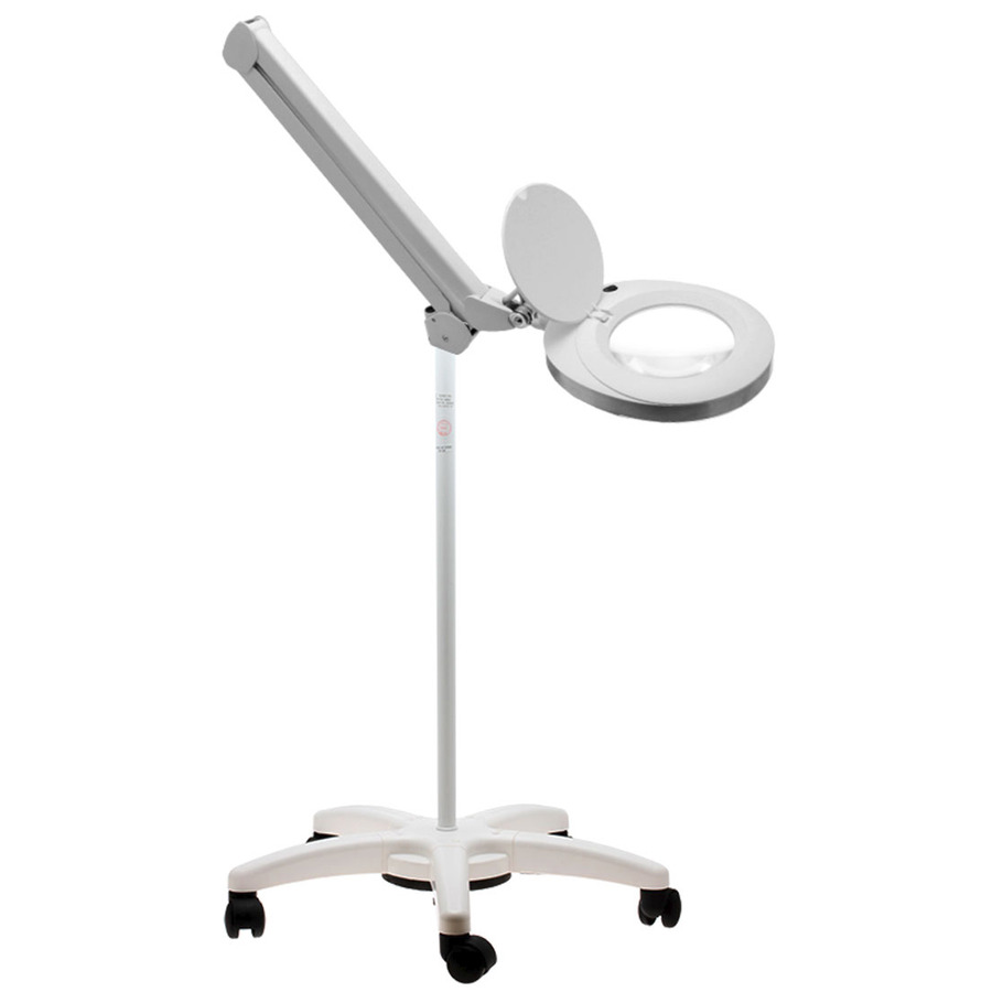 TestEquity: Aven 26501-LED-STN Magnifier, Benchtop, LED, 2.25X, 5