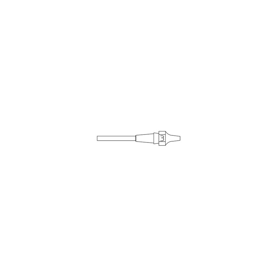 Weller T0051326199 Desoldering Nozzle, XDSL3 1.0 x 2.3mm