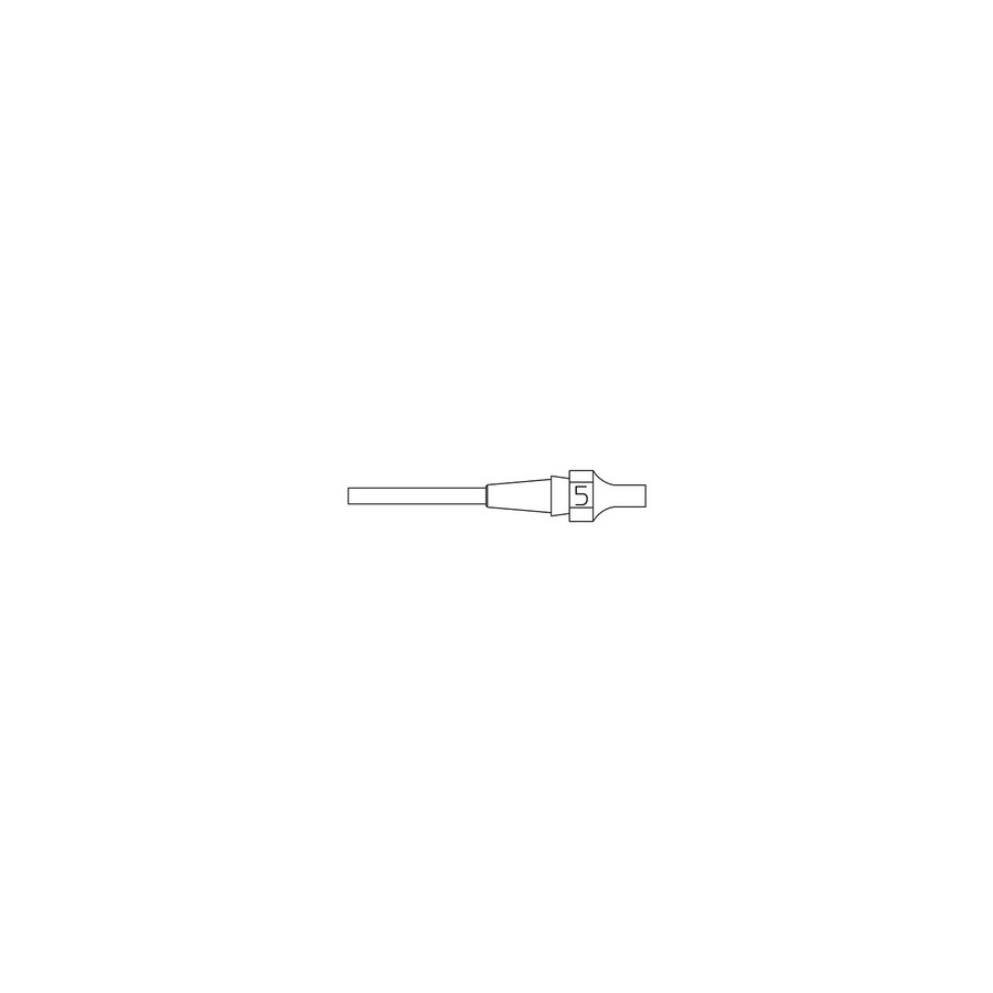 Weller T0051326399 Desoldering Nozzle, XDSL5, 1.8 x 3.3mm