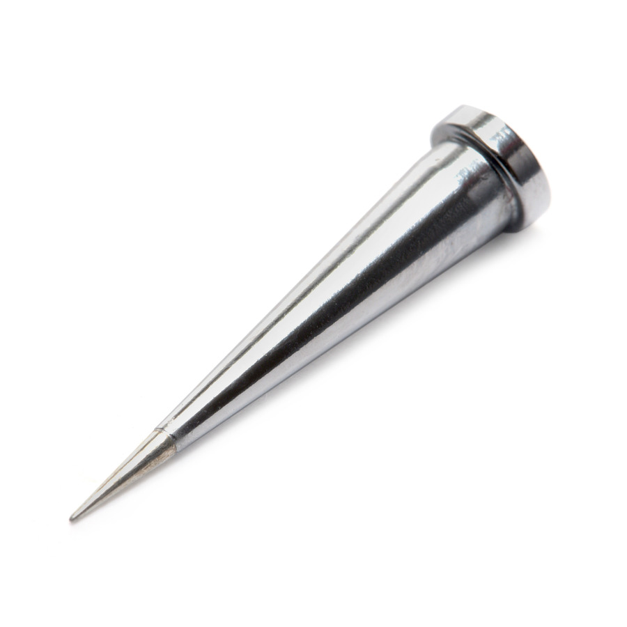 Weller T0054442399 Soldering Tip, Round, 0.2mm, WSP80, LT 1L, Silver Series