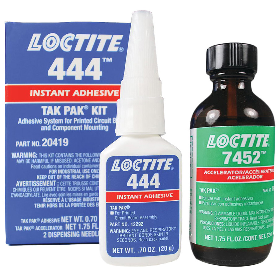 TestEquity: Loctite 2765047 Instant Adhesive Kit, Tak Pak, Medium
