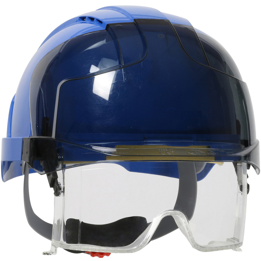 JSP 280-EVLV-50S Industrial Safety Helmet, Vent, Type I, LTWT, ABS Shell, ANSI Z87.1 Wheel Ratchet Adj.