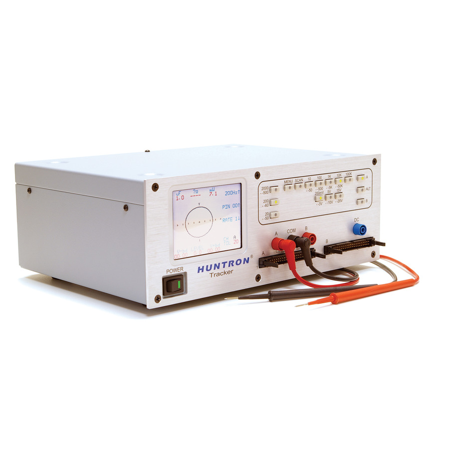 Huntron 99-0402 Tracker 2800S, 2CH, IDC Connect, 6 Voltages, 9 Resistances, 6 Frequencies, 2800 Series