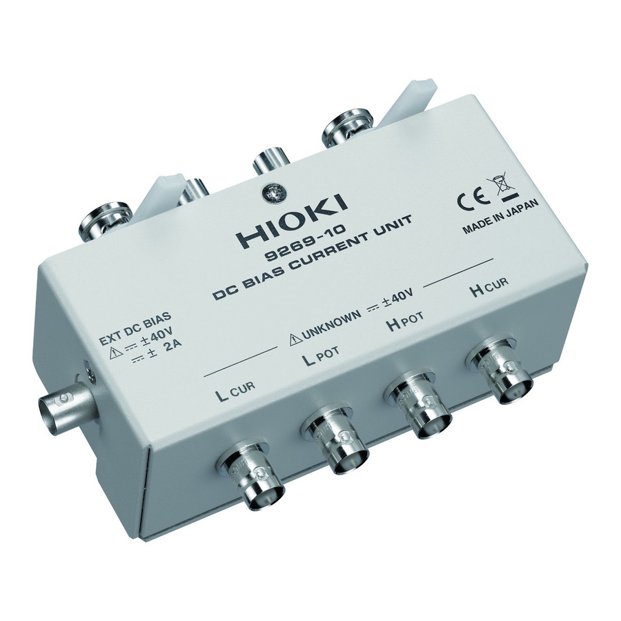 Hioki 9269-10 DC Bias Current Unit