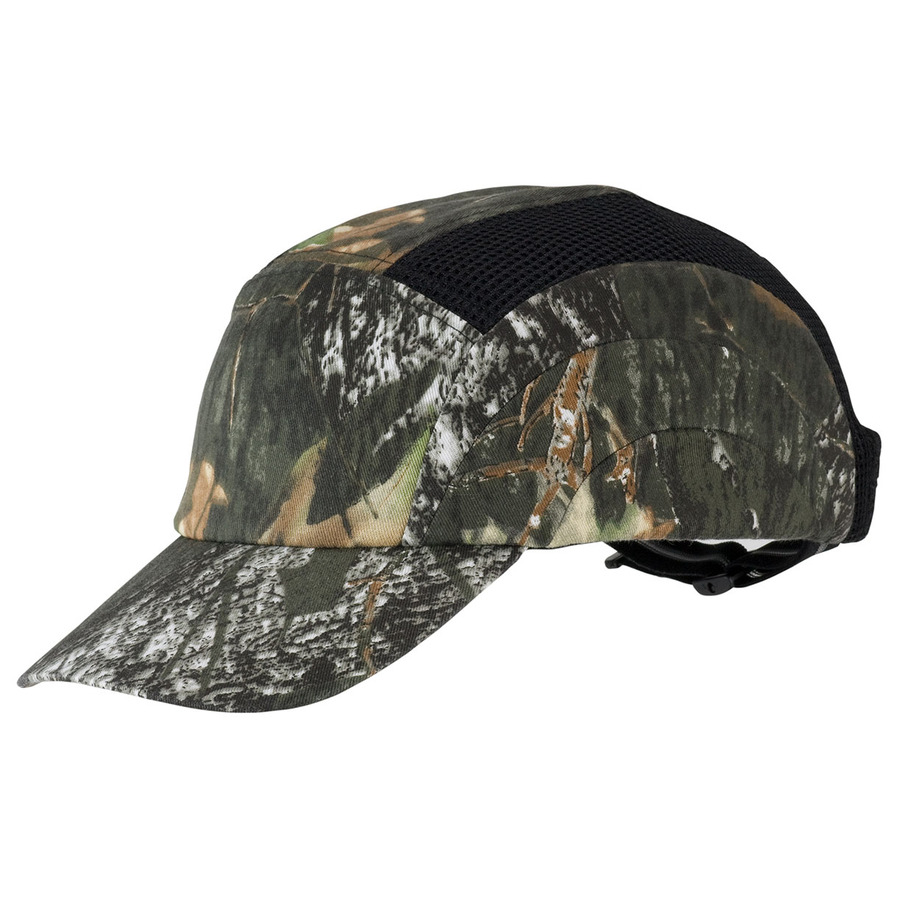 JSP 282-ABR170-CAMO Camouflage Baseball Style Bump Cap, HDPE Liner, Adj. Back