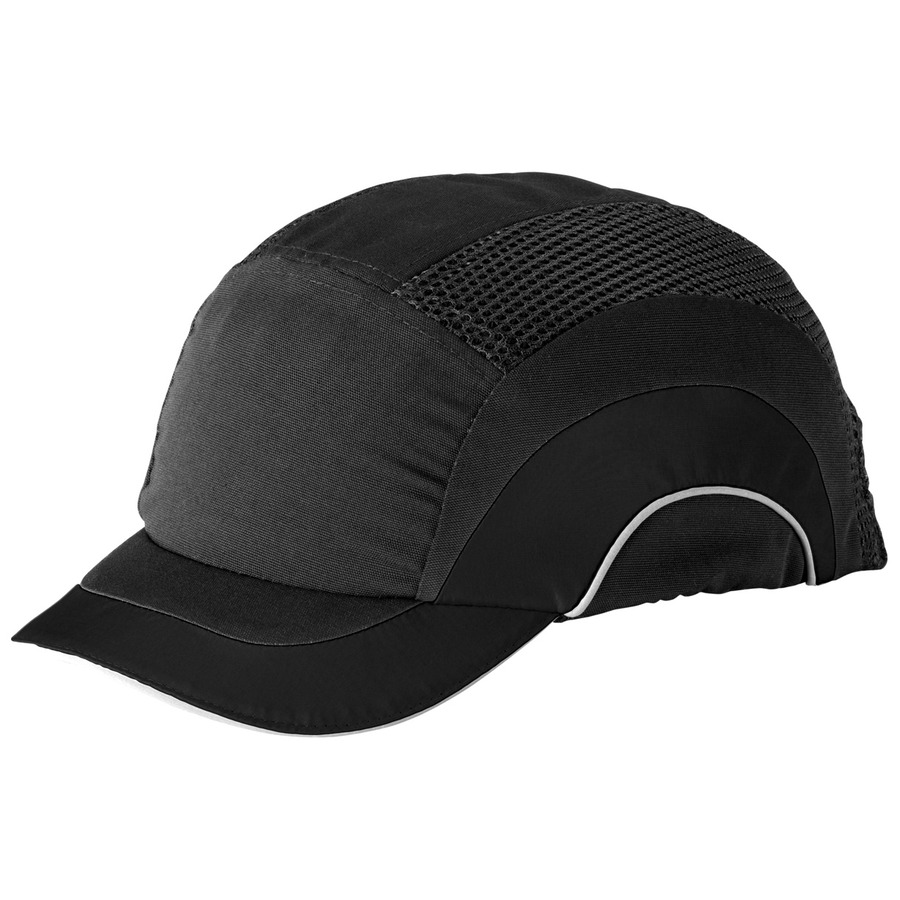 JSP 282-ABS150-11 Baseball Style Bump Cap, HDPE Liner, Adj. Back, Short Brim, HardCap Series