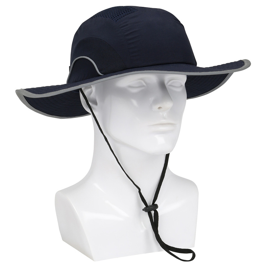 JSP 282-AFB375-21 HardCap Ranger Style Bump Cap, HDPE Liner, Adj. Back, Chin Strap