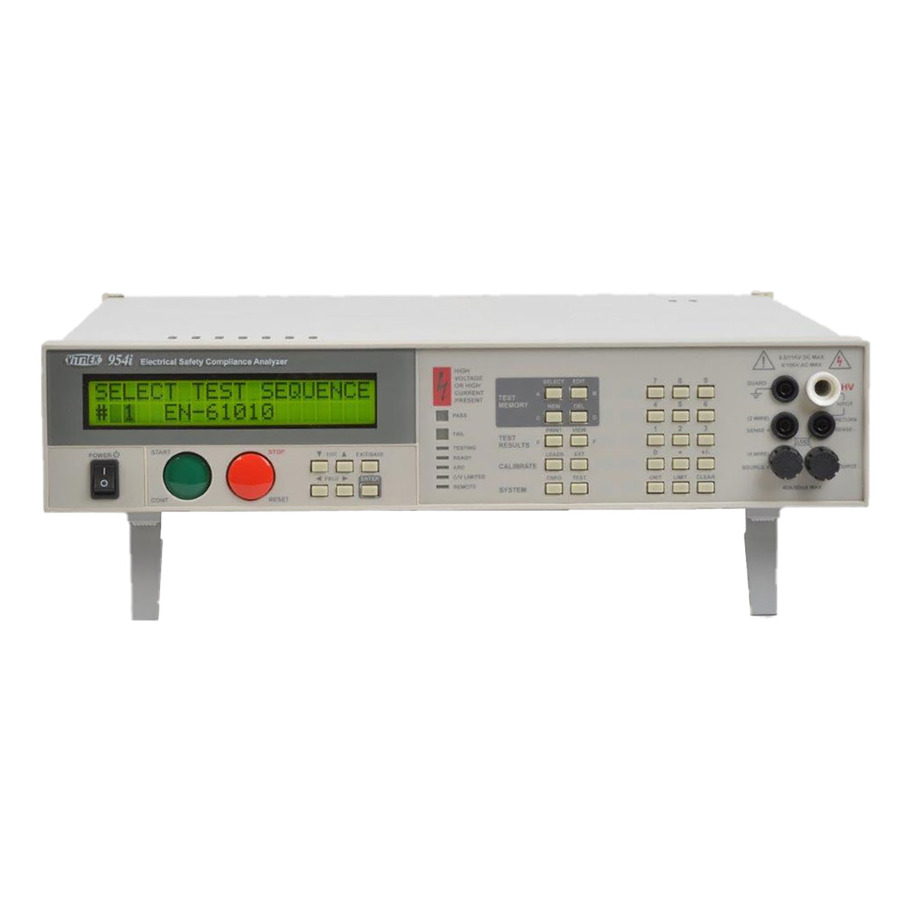 Vitrek 954i Ground Bond Hipot Tester, IR, LR, 40 A GB, 20V-6 kVAC, 30V-11k VDC, 4-Wire, 95X Series