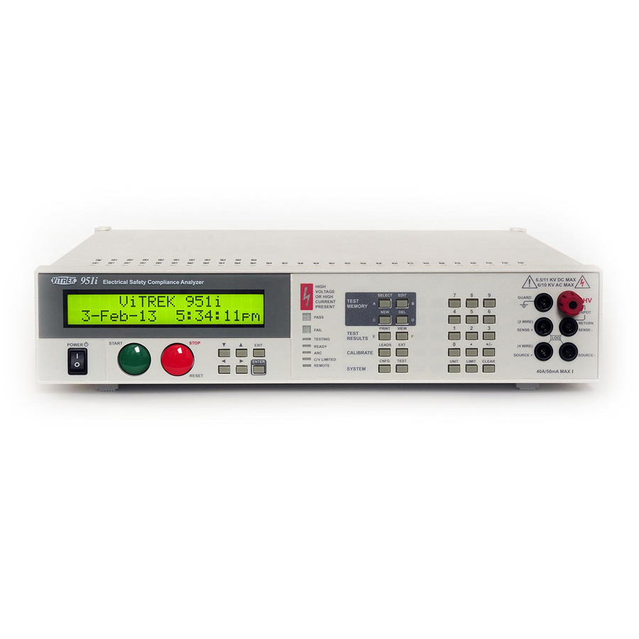 Vitrek 959i Ground Bond Hipot Tester, LR, 40 A GB, 4-Wire Ohmmeter, 4 Wire Ohmmeter, 95X Series