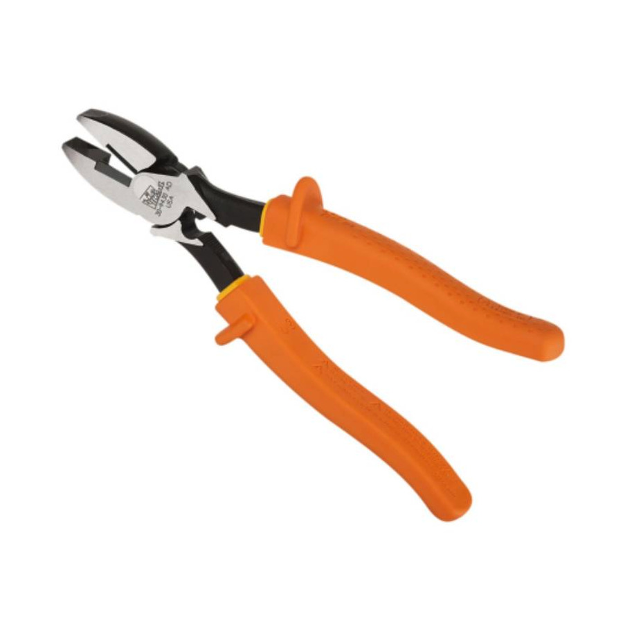 TestEquity: Ideal 30-9430 Linesman Plier, Insulated Grip, 9
