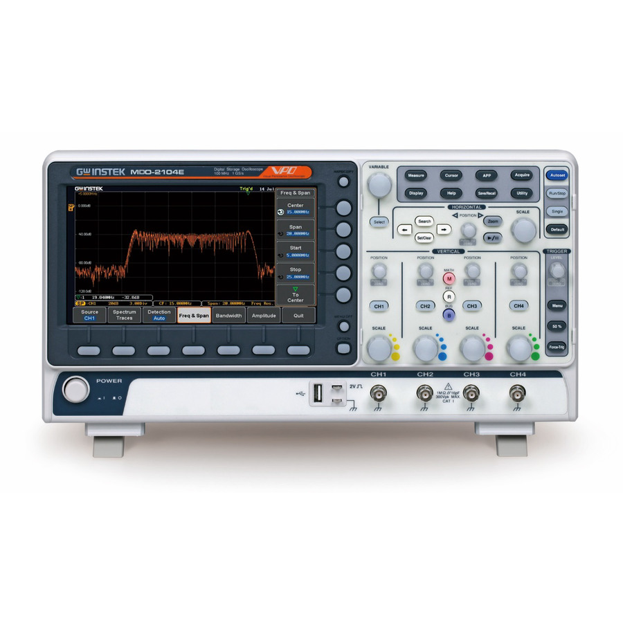 Instek MDO-2104EG Mixed Domain Oscilloscope