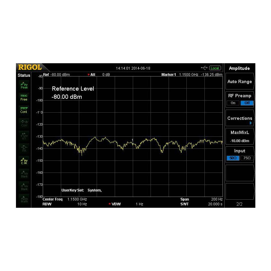 RIGOL AMK-DSA800 Spectrum Analyzer Advanced Measurement Kit(DSA815Only)