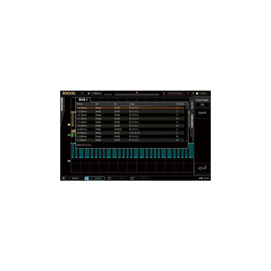 RIGOL MSO5000-PWR Oscillocope Upgrade Integrated Power Analysis