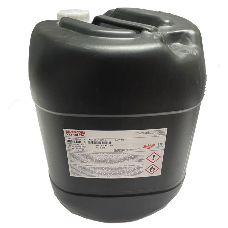 TestEquity: Multicore 322436 Solder Flux, X32-10i Halogen-Free, No