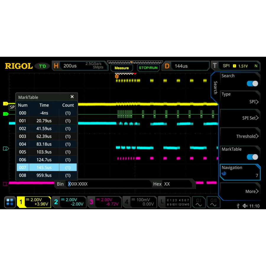 RIGOL MSO8000-COMP Oscillocope Upgrade RS232/Uart Protocol Trigger And Analysis