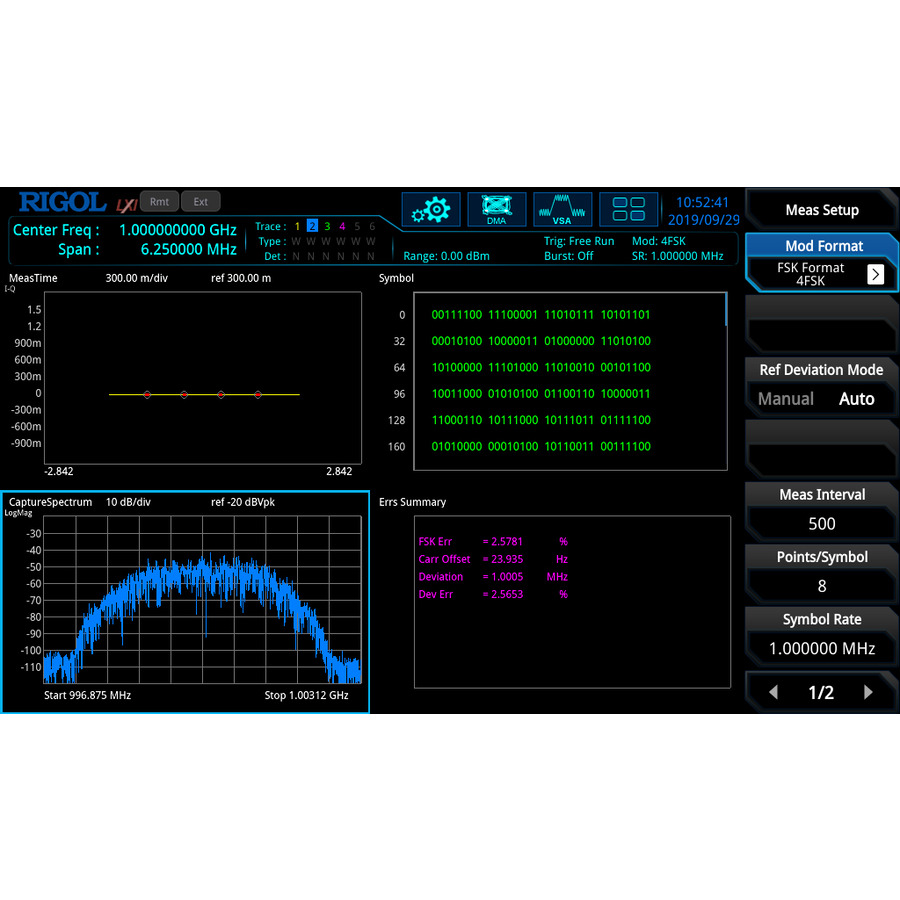 RIGOL RSA3000E-ASK/FSK Spectrum Analzyzer ASK/FSK Demodulation Upgrade For RSA3000E