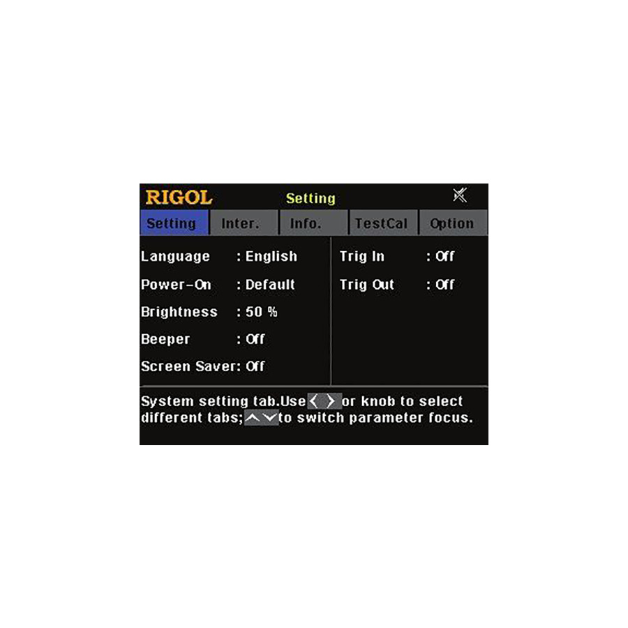 RIGOL TRIGGER-DP700 Spectrum Analzyzer External Trigger In And Internal Trigger Out Upgrade