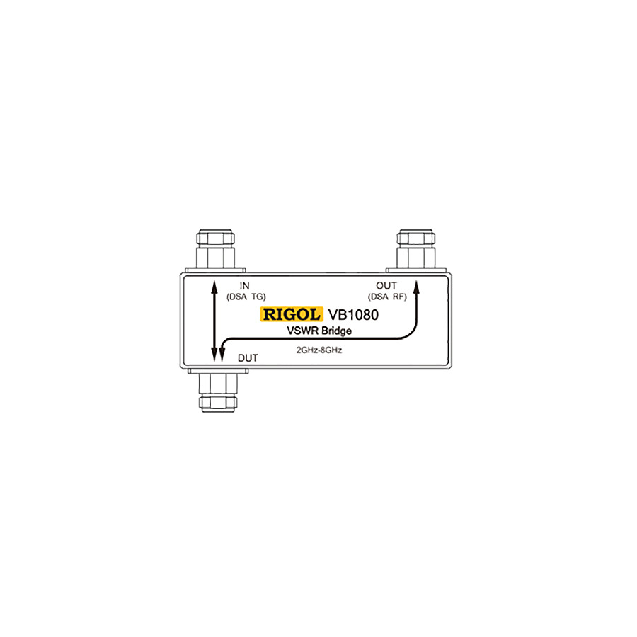 RIGOL VB1080 Spectrum Analzyzer VSWR Bridge And DSA800-VSWR Software, 2-8 GHz Upgrade