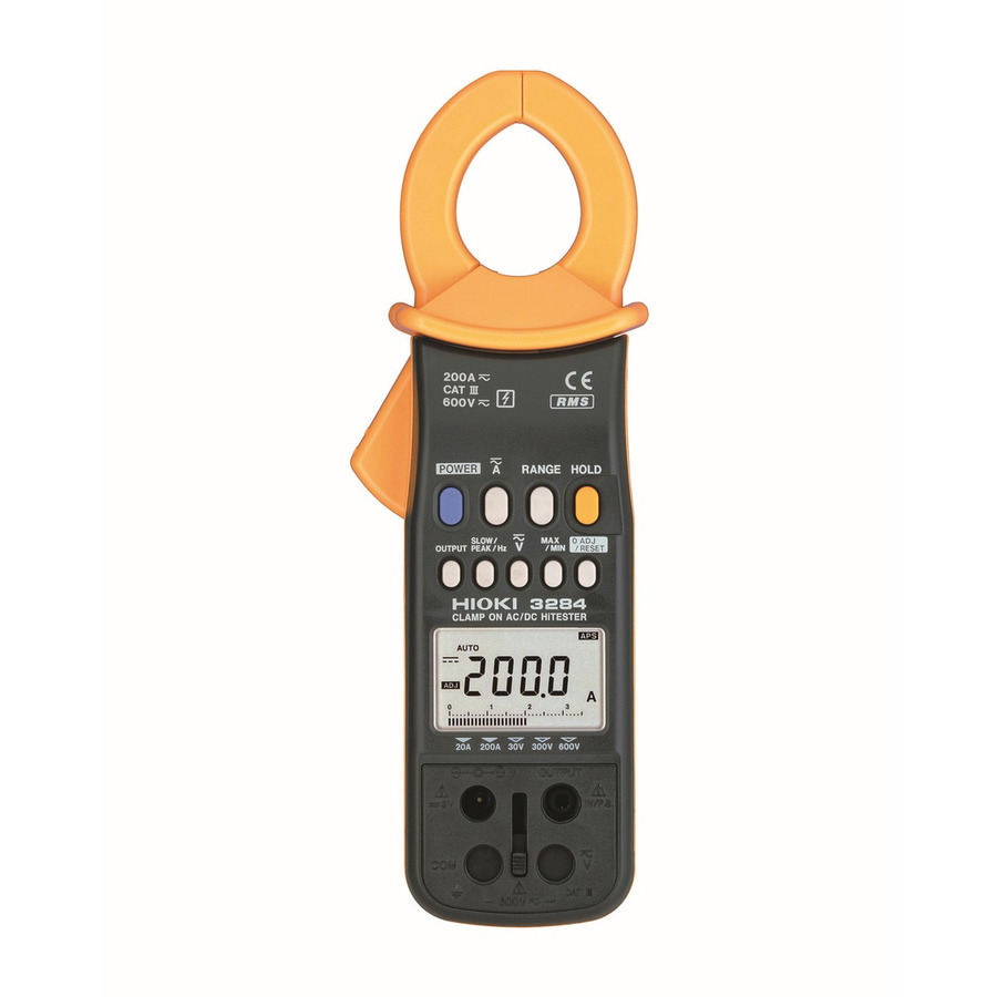 Hioki 3284 AC/DC Clamp On Hi-Tester TRMS 200A