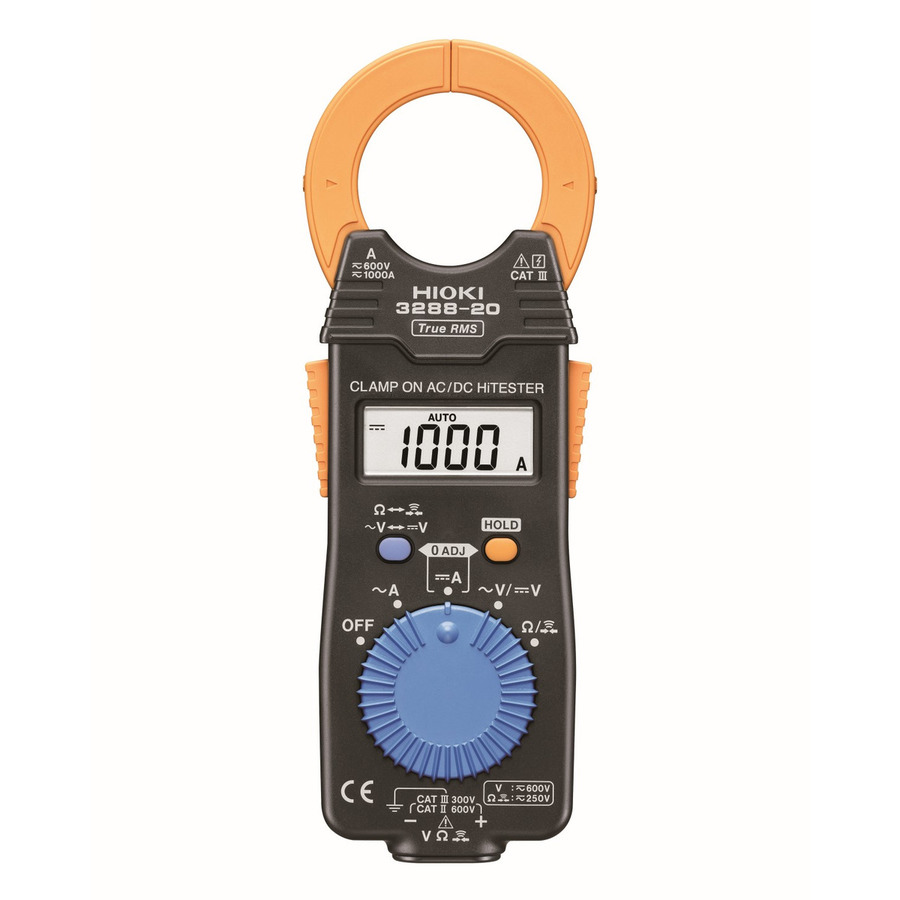 Hioki 3288-20 AC/DC Clamp On Hi-Tester (TRMS) 1000A