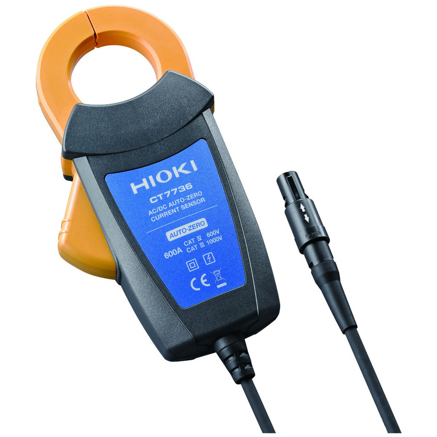 Hioki CT7736 AC/DC Auto Zero Current Sensor (600A, DC to 5kHZ)