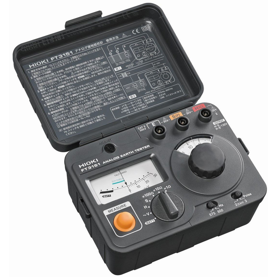 Hioki FT3151 Analog Earth Tester